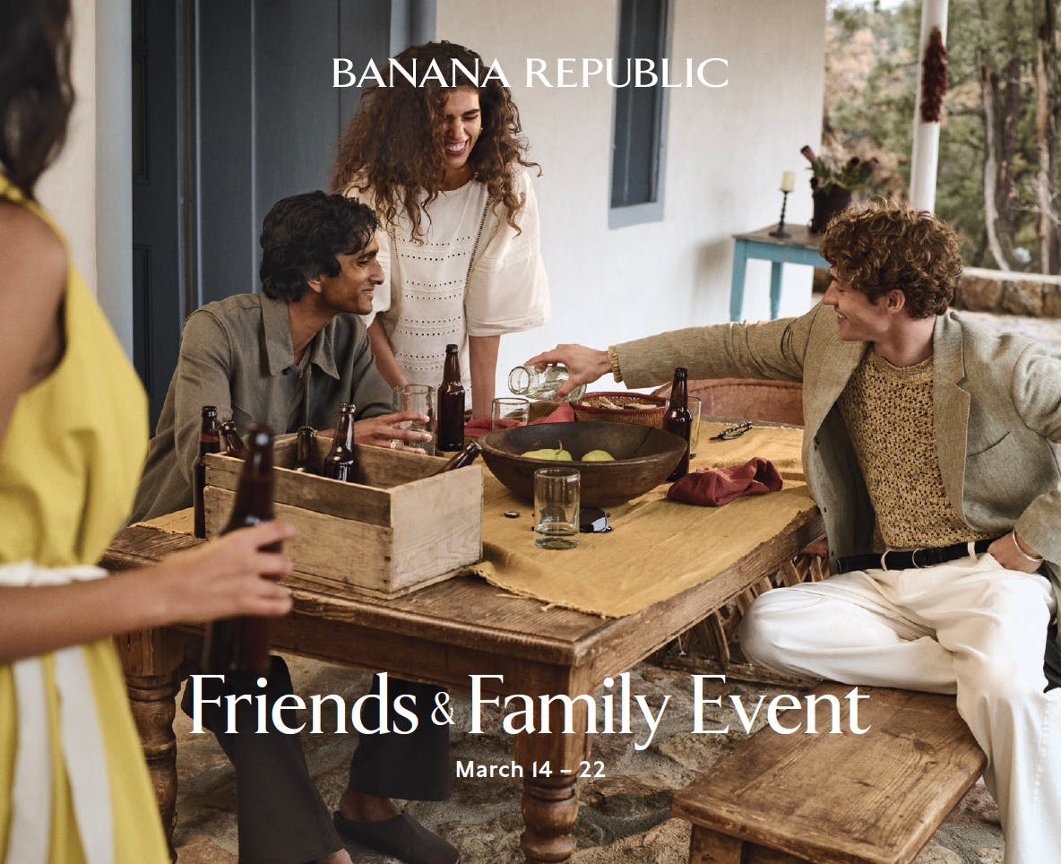 Friends & Family Event 40% Off